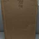 United Solutions Highboy Waste Container with Swing Lid, 23 Gallon, Space Saving Slim Profile and Simple Bag Removal, Handles for Easy Carrying, Indoor/Outdoor Use, Plastic, Black, 1-Pack.