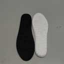 4D Cloud Insoles for Men and Women Memory Foam Cloud Insoles Super Soft Anti-Fatigue, Shock Absorption, Relieve Foot Pain, (Black, Men: US 7-11)