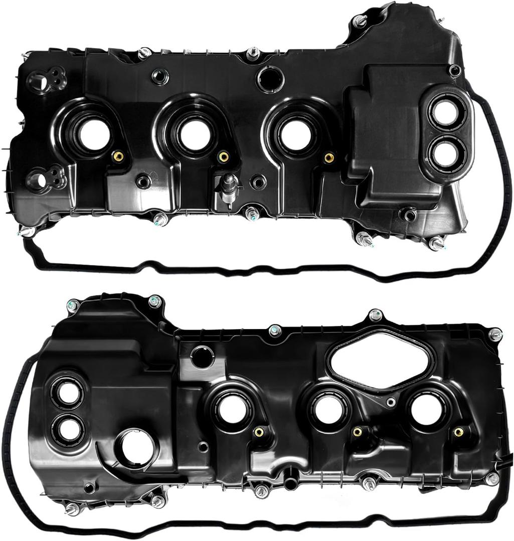 2Engine Valve Cover w/Gasket Jaeparbus Compatible with Ford F-150 Expedition 2013-2017 Transit 150 250 350 2015-2022 Lincoln Navigator 2015-2017- 3.5 V6 Replaces BL3Z-6582-H DL3Z-6582-C