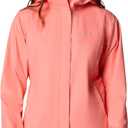 Columbia Womens Arcadia II Waterproof Rain Jacket, Alpenglow, Small
