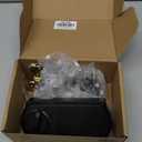 TEEHO TE012W WiFi Smart Lock, Fingerprint Door Lock with Built-in Wi-Fi, Keyless Entry Keypad Smart Deadbolt, App Remote Control, Alexa Compatible, IP55 Waterproof for Front Door  Matte Black