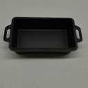95 Inch Cast Iron Loaf Pan with Lid | Bread Baking Pans | Even Heat Distribution for Homemade Bread, Cake, Meatloaf, 2 Piece Set