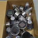 GIGALUMI Solar Lights Outdoor Waterproof, 20 Pack, Stainless Steel LED Solar Garden Lights for Patio, Lawn, Yard and Landscape, Garden Decor Patio Decor, Cold White