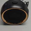 Space Heater, Portable Electric 500W PTC Ceramic Heaters for Indoor Use, Efficient Fast Heating, Tip-Over & Overheat Protection, Quiet Small Mini Desk Heater for Bathroom Home Office Bedroom (Black)