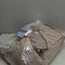 StangH Taupe Velvet Curtains Super Soft Back Tab Window Drapes 72 inches Long for Living Room, Light Blocking Thermal Privacy Curtains for Study/Laundry, W52 x L72, 2 Panels (Beige Series - Taupe)