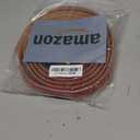 Floor Rubber Transition Strip Self Adhesive Carpet to Tile Transition Strip Edging Trim Strip for Threshold Transitions with a Height Less Than 5 mm/0.2in (Light Brown, 6.56FT)