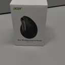 Acer Ergonomic Mouse Wireless, Vertical Computer Mouse for Office, Ergo Mice Rechargeable for Medium to Large Sized Hands, 2.4GHz USB Receiver, 800/1200/1600 DPI, 6 Buttons for Laptop, PC and Desktop