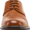 Jousen Men's Dress Cap Toe Shoes Wingtip Brogue Oxfords for Men Business Formal Derby Shoes (11, 603-cap Toe Yellow Brown)