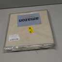 YOUDENOVA Hanging Closet Organizer, 6-Shelf Closet Hanging Storage with Side Pockets, Beige | with Side Pockets