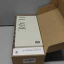 INIA 3-in-1 Skin Tightening Device True Beauty Glow Facial Massager Red Light Therapy for Face and Neck (White)