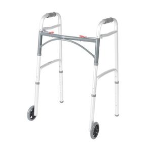 Drive Medical 10210-1Deluxe Folding Walker, Silver