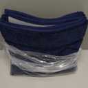 BEQHAUSE Dirt Trapper Door Mat 24" x 36", Doormat Non-Slip Entryway Rugs Washable, Dog Door Mat Stain Resistant and Absorbent Welcome Floor Mat for Front Back Door, Mud Wet Shoes & Paws, Navy Blue