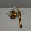 MantoLite LED Dimmable Bathroom Vanity Light Fixture 16inch Cabinet Picture Wall Lights, Indoor Lightings Wall Sconce with Ajustable Arm Bedside Reading Lamp, Pulg in Display Lamps (Brass, 3000K 8W)