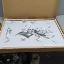 Yaetm 18x24 Frame Black Wood Poster Frame Set of 2, Solid Wood Picture Frame 18 by 24 inches, Wall Gallery Frames for Horizontal and Vertical Wall Mounted (2 pack, Anthracite Black)