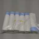 Cat Litter Bags 120 Count,19.68"x17.71" Drawstring Close Litter Box Liners for Automatic Litter Box,Thick Cat Poop Bags,Easy to Clean,Heavy Duty Robot Bag for Self-Cleaning Box