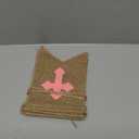 GOER Easter Banner HE Is RISEN for Easter Photo Props,Natural Burlap Decorations