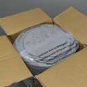 UNIKOME Queen Comforter Set Gray/Light Gray - Ultra Soft Boho Pintuck Down Alternative Bedding Set for All Seasons, 3 Pieces Lightweight Warm Pinch Pleat Bed Set with Comforter, 2 Pillowcases