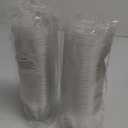 Dealusy 100 Pack 9 oz Clear Plastic Cups, Sturdy & Food Safe Disposable Plastic Cups for Wine Cocktail Punch