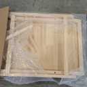 Dog Ramp for Bed, Adjustable Wooden Dog Bed Ramp, Dog Ramps for Small Large Dogs, 47 Long Pet Ramps with 6 Height from 15 to 28, Non-Slip Dog Ramps for High Beds/Couch