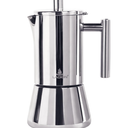 LAOION Stovetop Espresso Maker, 12Cup 17.5 oz Moka Pot, Stainless Steel Cuban and Italian Coffee Maker for Cafetera Cubana, Greca De Cafe Induction Stovetop Compatible, Coffee Gift for Home Travel