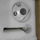 Mid Century Bathroom Wall Sconce: Modern Indoor Milk Glass Vanity Sconces, 1 Pack