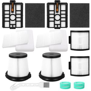 IW3511 IW3120 HEPA Filters Replacement Parts Compatible with Shark IW3511 Detect Pro Cordless Stick Vacuum Cleaner and Shark IW3120 Detect Clean Auto Empty System, IW1111, IW1120, IW3615 (2Pack)