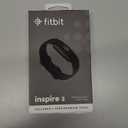 Fitbit Inspire 2 Health & Fitness Tracker with a Free 1-Year Fitbit Premium Trial, 24/7 Heart Rate, Black/Black, One Size (S & L Bands Included)