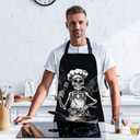 Apron Home Kitchen Cooking Baking Gardening for Women Men with Pockets, apron waterproof 32x28 inch