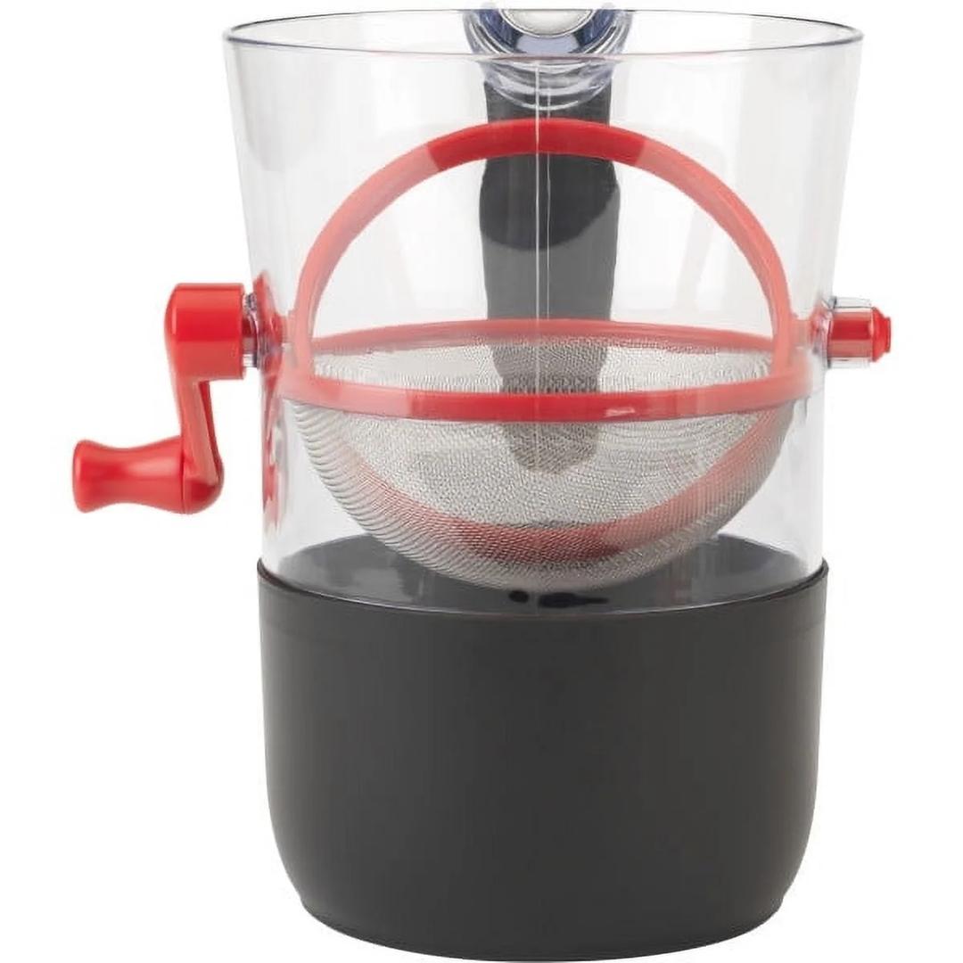 GoodCook Touch Sifter Hand Crank with Built-in Measuring Cup