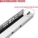6 Pair of 18 Inch Undermount Soft Close Drawer Slides 100LB Load Capacity Full Extension Concealed Drawer Rails with 3D Locking Device