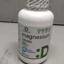 Deal Supplement Magnesium Citrate 500mg, 240 Capsules | One a Day, Easily Absorbed, Purified Trace Mineral – Non-GMO