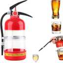 2L Whiskey Decanter, Portable Fire Extinguisher Container Funny Beer Dispenser for Home Party Beer Dispenser Barrels Bar Beverage Liquor Rack Machine for Spirits Drinks