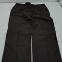 Ceehuteey Men's Retro Dress Suit Pants Thick Wool Flat Front Herringbone Tweed Trousers, Size 36Wx30L