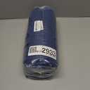 Smiry Dog Door Mat for Muddy Paws, Absorbent Dirt Trapper Non Slip Quick Dry Washable Chenille Mat for Mud Dogs, Entry Rug for Indoor and Outdoor (36x24 Inches, Navy Blue and White)