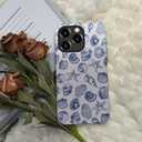 DAIZAG Case Compatible with for iPhone 11 Pro,Cute Blue Seashell Phone Case for iPhone 11 Pro for Girl Women Boy Men