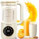 Automatic Nut Milk Maker, 47oz Soy Milk Maker, Almond Milk Maker, Oat, Coconut, Soy, Plant Based Milks, Baby Food, Electric Bean and Nut Milk Machine with Delay Start/ Keep Warm/ Self-Cleaning/ Boil Water