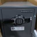 SentrySafe Waterproof and Fireproof Alloy Steel Digital Safe Box for Home with Code Button Keypad, 1.23 Cubic Feet, 17.8 x 16.3 x 19.3 Inches (exterior), SFW123GDC