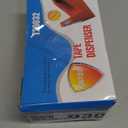 Tape Dispenser, Heat Press Tape Dispenser, Desk Heat Tape Dispenser 6.3 x 2.5 x 3.4 Inch, Holder Fits 1" and 3" Core (Black)