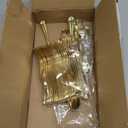 Gold Plastic Forks and Spoons Heavy Duty Set-160Pack Gold Plastic Silverware incl 80 Forks,80 Spoons - Disposable Cutlery Flatware,Gold Utensils Dinnerware for Birthday, Dinners, Parties,Weddings