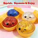 2026 New Glitter Squishy Dumpling (Glitter Blue)