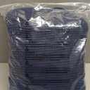 H.VERSAILTEX Stretch 2 Piece T Cushion Sofa Slipcovers Individually Sofa Cushion Covers for 2 Cushion Couch Sofa Seat Cushion Covers with Elastic Bands Featuring Thicker Jacquard Fabric, Navy