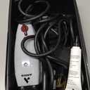 Andis 04780 Professional T-Outliner Beard & Hair Trimmer for Men with Carbon Steel T-Blade, Bump Free Technology  Corded Electric Beard Trimmer, GTO, Grey