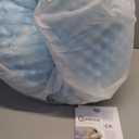 SINWEEK 2 Inch Mattress Topper 5-Zone Memory Foam Mattress Topper Pressure Relief Soft Mattress Pad, CertiPUR-US Certified, Twin Size Blue