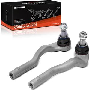 A-Premium 2 x Front Outer Tie Rod Ends, Compatible with Mercedes-Benz C216 Series CL550 2009-2014, W211 Series S350 2012-2013, S450 2008-2011, S550 2007-2013