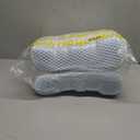 Memory Foam Bed Pillow for Sleeping, Ergonomic Cervical Contour Neck Support Orthopedic Pillow for Side Back Stomach Sleeper, Neck and Shoulder Pain (Blue)