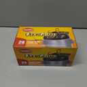 Plastico Large Trash Bags - 30 Gallon, Black, 28 Garbage Bags, Extra Strong, Easy Drawstrings - Odor Guard Control, Unscented, 1.2 Mil Thick Plastic