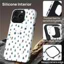 for iPhone 14 Pro Max Case,Compatible with MagSafe,Dual-Layer Hard Shell + Silicone Cover,Full Body Protection Shockproof Case for iPhone 14 Pro Max-Skiing Resort Winter Holiday