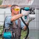 Tilswall Paint Sprayer 800W HVLP Spray Paint Gun with 1300ml Container, Electric Paint Sprayer Gun with 4 Nozzles & 3 Patterns for House Painting Furniture Cabinets Fence Home Walls Shark 800