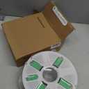 Matte PLA Filament with Quick-Swap Reusable Spool 1kg (2.2lbs), 1.75mm 3D Printing Filament, Compatible with Bambu Lab 3D Printers Grass Green