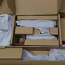 TEEHO TE012W-H WiFi Smart Door Lock with Handle, Fingerprint, Keypad, Key & App Control, Keyless Entry Deadbolt Set, Compatible with Alexa & Google Assistant, Easy Install for Front Door, Satin Nickel